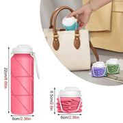 Bouteille pliante en Silicone