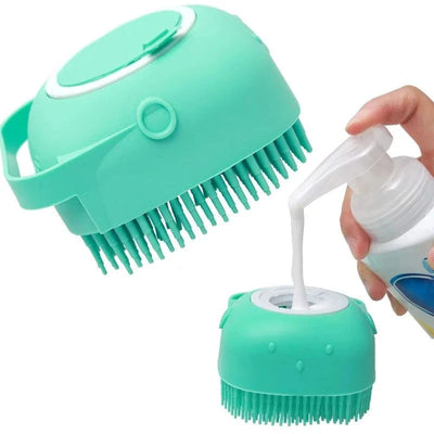 brosse à shampoing pour chien