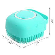 brosse à shampoing pour chien