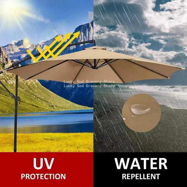 parasol déporté