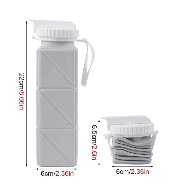 Bouteille pliante en Silicone